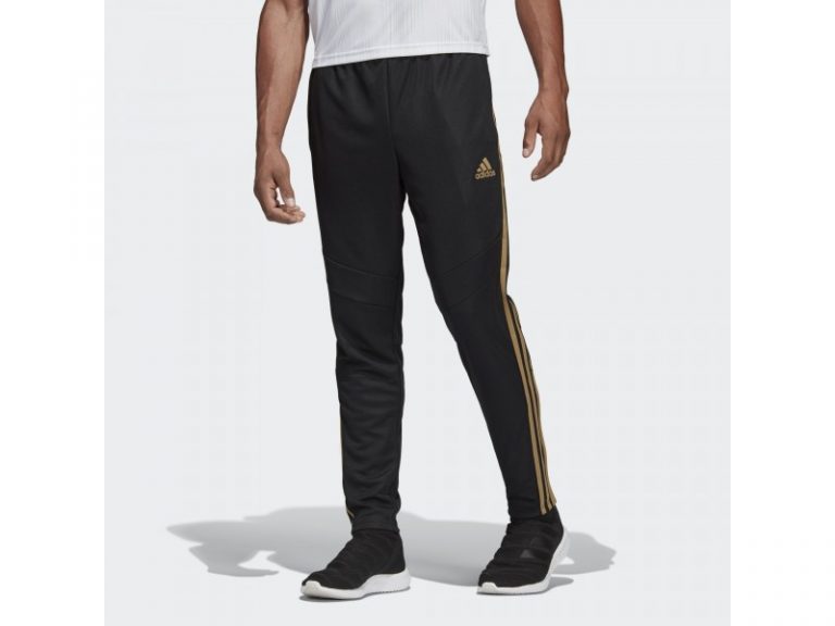 black and gold tiro pants